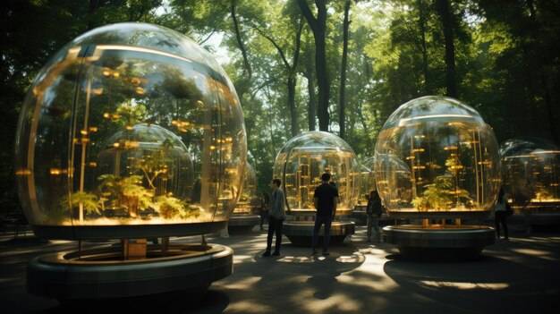 Las w kuli szklanej jak zrobić własną miniaturową dżunglę?